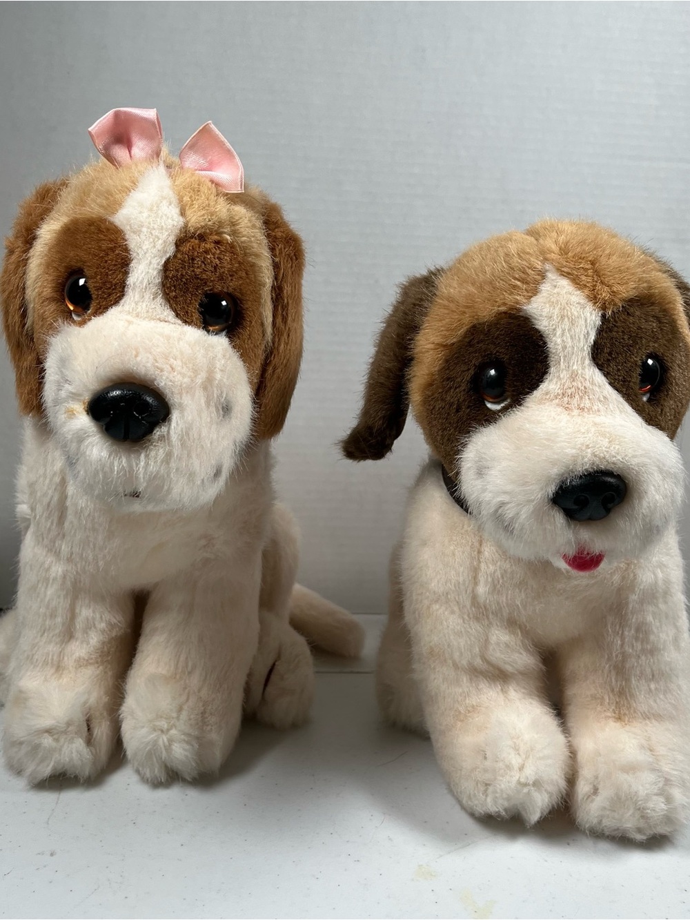 Vintage Beethoven and Missy plushies